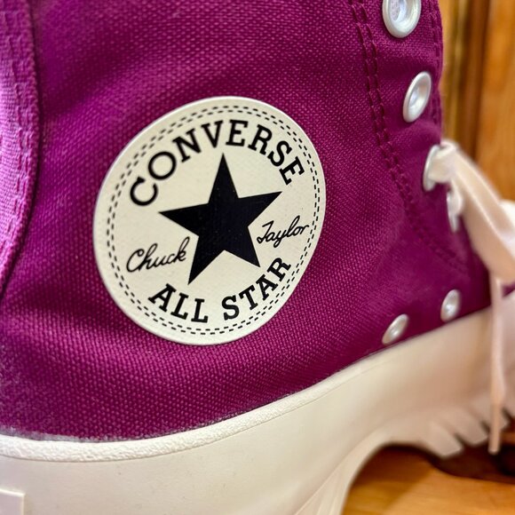 Womens Converse All Star Lugged Platform Shoes - Picture 5 of 5